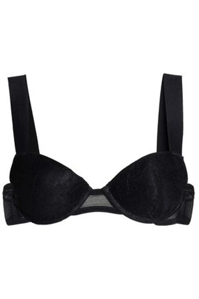 Id Sarrieri Woman Lace Push-up Bra Black