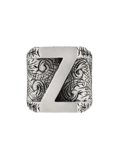 Gucci Z Letter Ring In Undefined