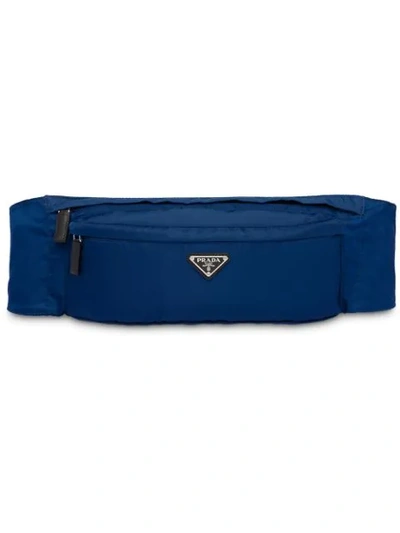 Prada Royal Blue Nylon Belt Bag In F0v41 Royal Blue