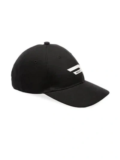 Bally Drill Competition Logo Baseball Cap In Black