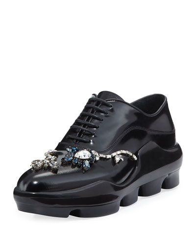 prada swarovski shoes