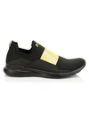 Apl Athletic Propulsion Labs Men's Techloom Bliss Sneakers In Black Racing Yellow