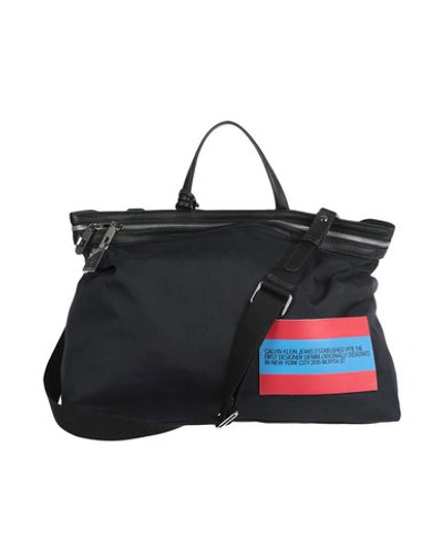 Calvin Klein 205w39nyc Travel & Duffel Bag In Black