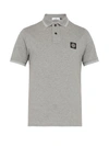 Stone Island Cotton-blend Polo Shirt In Dust