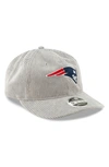 New Era Cord Craze Nfl Cap - Grey In New England Patriots