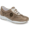 Mephisto 'yael' Soft-air Sneaker In Dark Taupe Leather