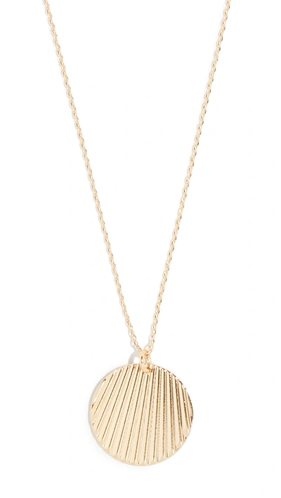 Cloverpost Shed Necklace In Gold
