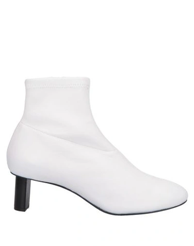 Joseph Ankle Boots In White