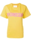 Alberta Ferretti Days Of The Week Wednesday T-shirt In Yellow