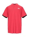 The North Face Polo Shirt In Red