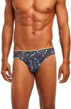 2(x)ist Sliq Micro Briefs In Alloy/ Black