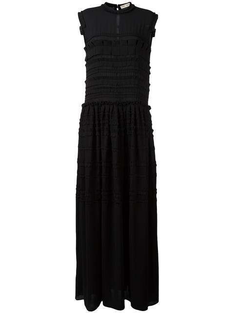 Veronique Branquinho Shortsleeved Dress In Black | ModeSens
