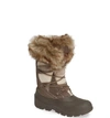 Woolrich Ice Cougar Waterproof Knee High Winter Boot With Faux Fur Trim In Falcon Wool