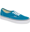 Vans 'authentic' Sneaker In Enamel Blue/ White Canvas