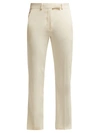 Etro Violante Straight-leg Cady Trousers In White