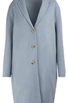 Acne Studios Avalon Wool And Cashmere-blend Coat In Pale Blue Melange