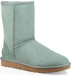 Ugg Classic Ii Genuine Shearling Lined Short Boot In Sea Green