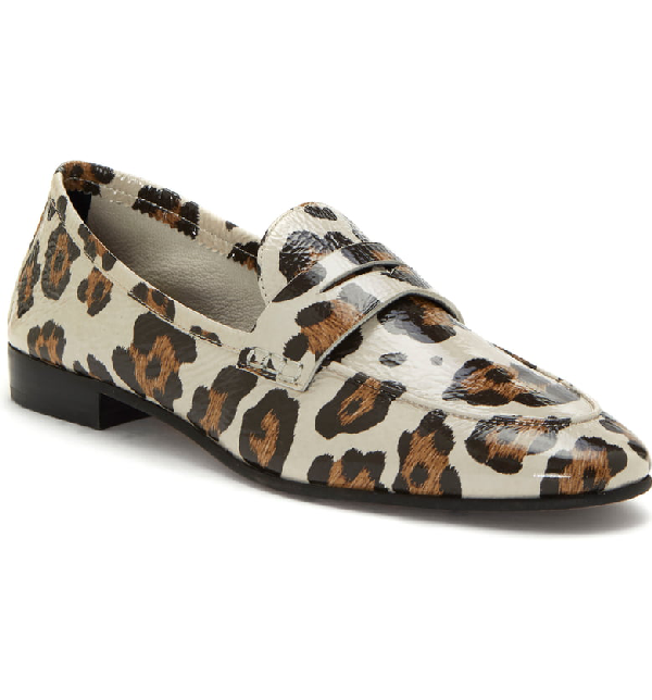vince comrade leather penny loafer