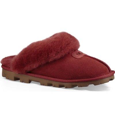 Ugg Genuine Shearling Slipper In Redwood