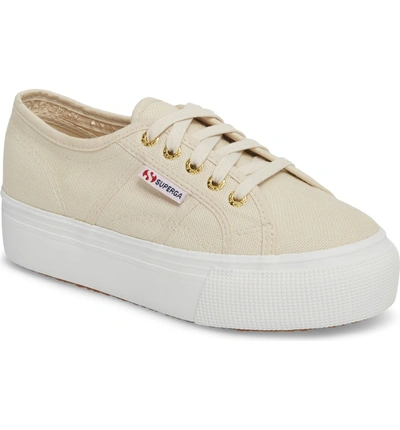 Superga 'acot Linea' Sneaker In Cafe Noir/ Cafe Noir