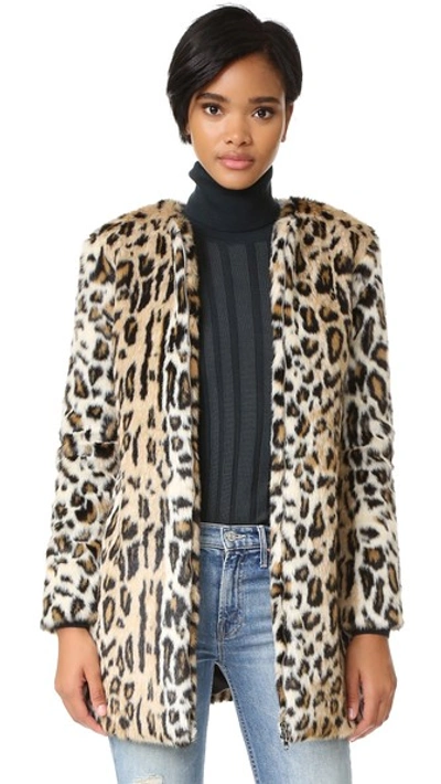 Cupcakes and cashmere 2024 faux fur jacket