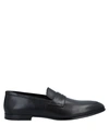 Doucal's Loafers In Black