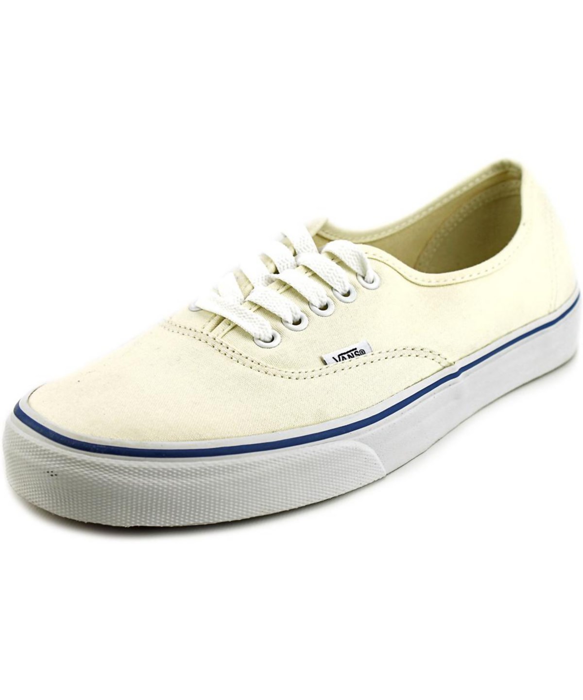 Vans Authentic Round Toe Canvas Skate Shoe' In Ivory ModeSens