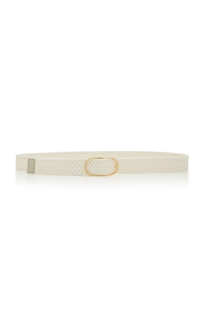 Anderson's Braided Rope Belt In White