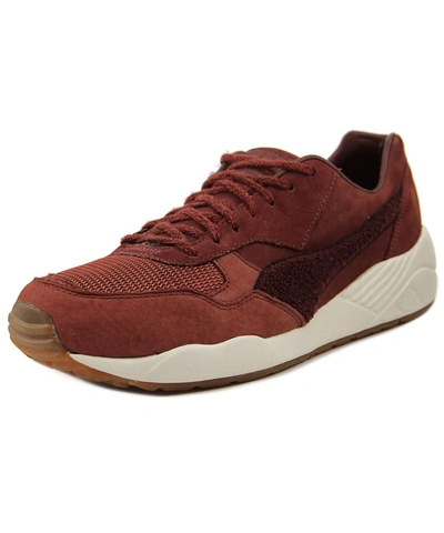 Puma Xs-698 X Bwgh Round Toe Leather Sneakers' In Red | ModeSens