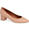 Aquatalia Pasha Pump In Nude Nappa