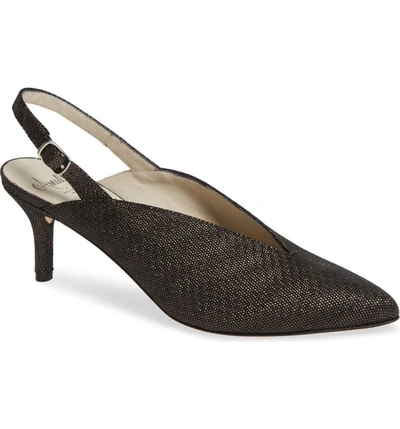 Amalfi By Rangoni Pinerola Slingback Pump In Graphite Leather