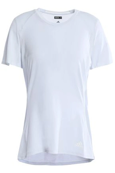 Adidas Originals Woman Tech-jersey T-shirt Off-white