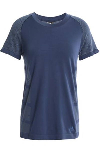 Adidas Originals Adidas Woman Tech-jersey T-shirt Midnight Blue