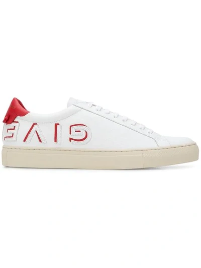 Givenchy Urban Street Leather Tennis Sneakers In White