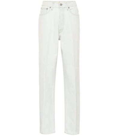 Golden Goose Shannen High-rise Straight Jeans In White