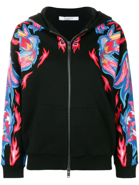 givenchy black dragon hoodie