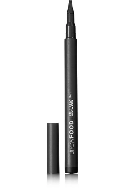 Lashfood 24h Tri-feather Brow Pen - Charcoal In Black