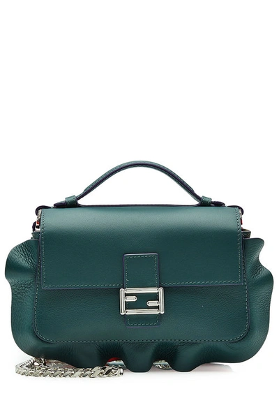 Fendi Baguette Leather Shoulder Bag | ModeSens