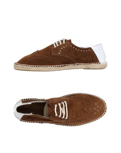 Lagoa Lace-up Shoes In Brown