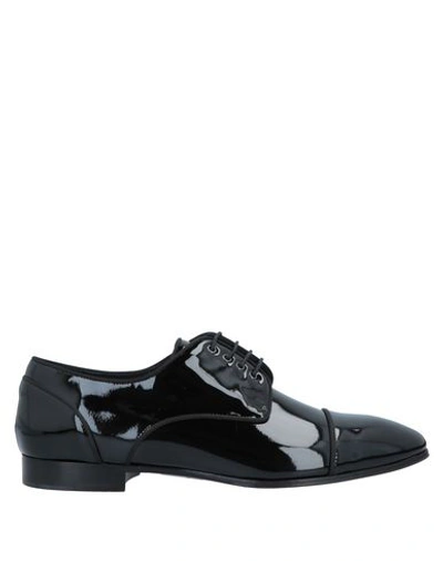 Louis Leeman Laced Shoes In Black