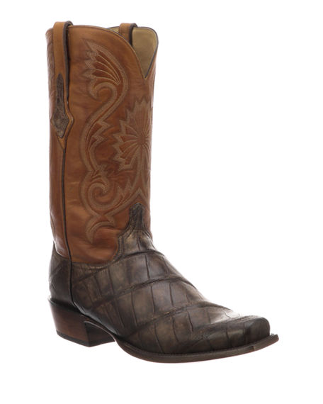 gator lucchese boots