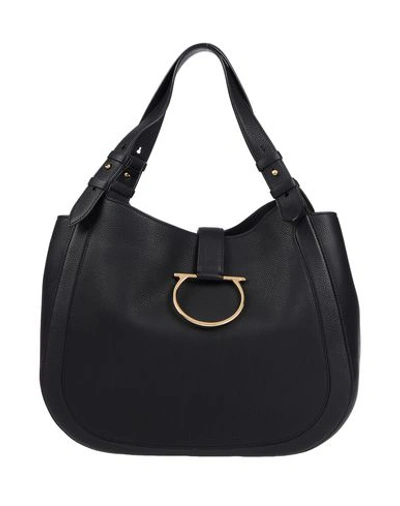 Ferragamo Handbags In Black