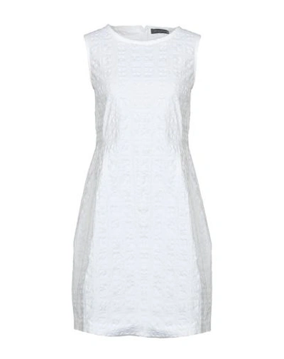 Antonelli Short Dress In White