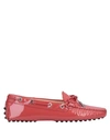 Tod's Loafers In Coral