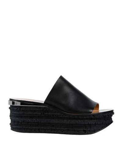 Chloé Mules In Black