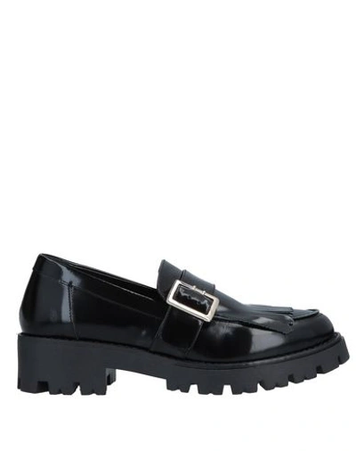 Atos Lombardini Loafers In Black