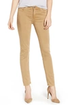 Ag 'the Prima' Cigarette Leg Skinny Jeans In Sulfur Tawny Umber