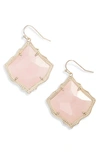 Kendra Scott Kirsten Drop Earrings In Rose/ Gold