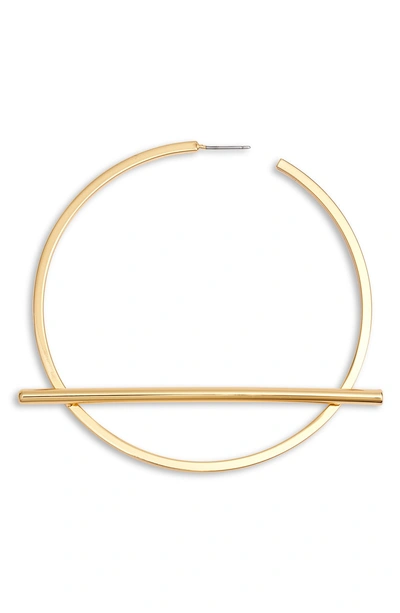 Jenny Bird Trust Hoop Earrings In Gold