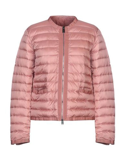 Add Down Jacket In Pastel Pink